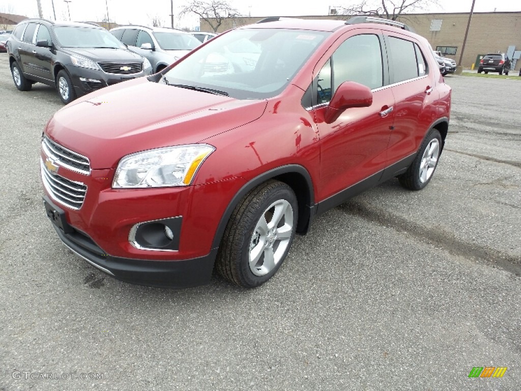 2015 Trax LTZ - Ruby Red Metallic / Jet Black photo #1