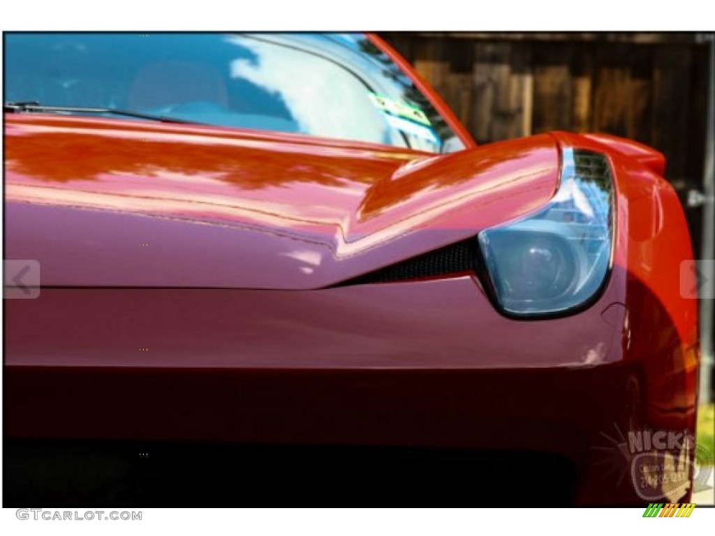 2011 458 Italia - Rosso Scuderia (Red) / Tan photo #5