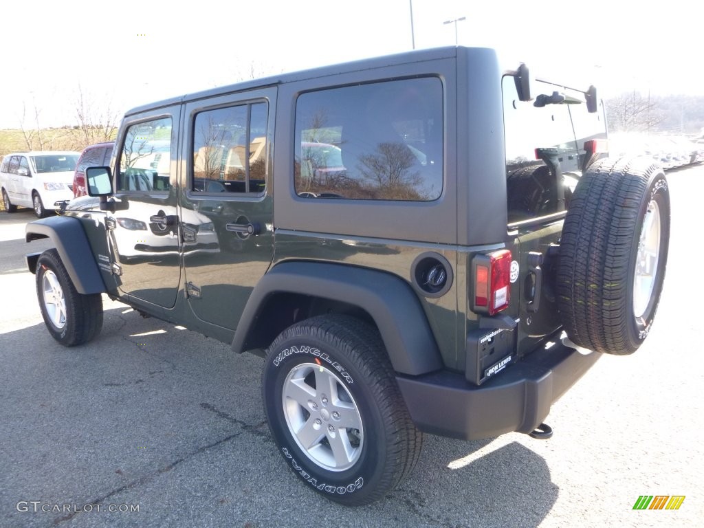 2016 Wrangler Unlimited Sport 4x4 - Tank / Black photo #4