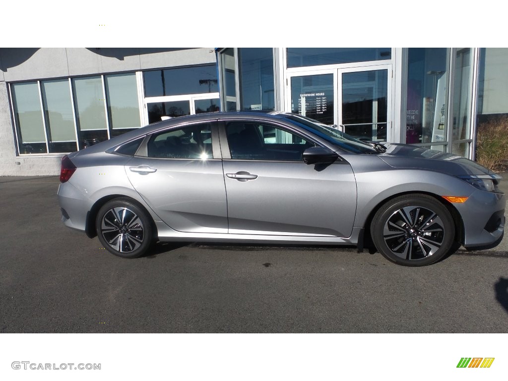 Lunar Silver Metallic 2016 Honda Civic EX-T Sedan Exterior Photo #108922619