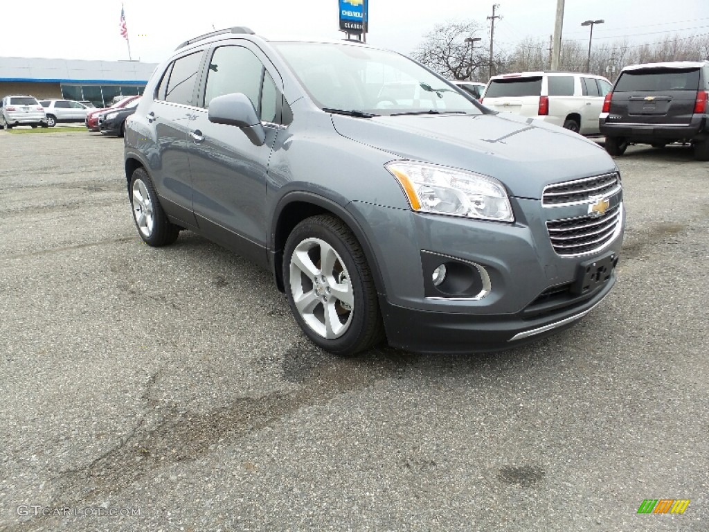 2015 Trax LTZ - Satin Steel Metallic / Jet Black photo #3