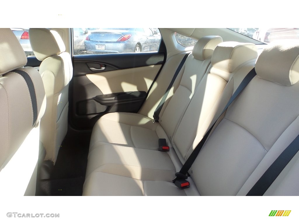 Ivory Interior 2016 Honda Civic EX Sedan Photo #108923531