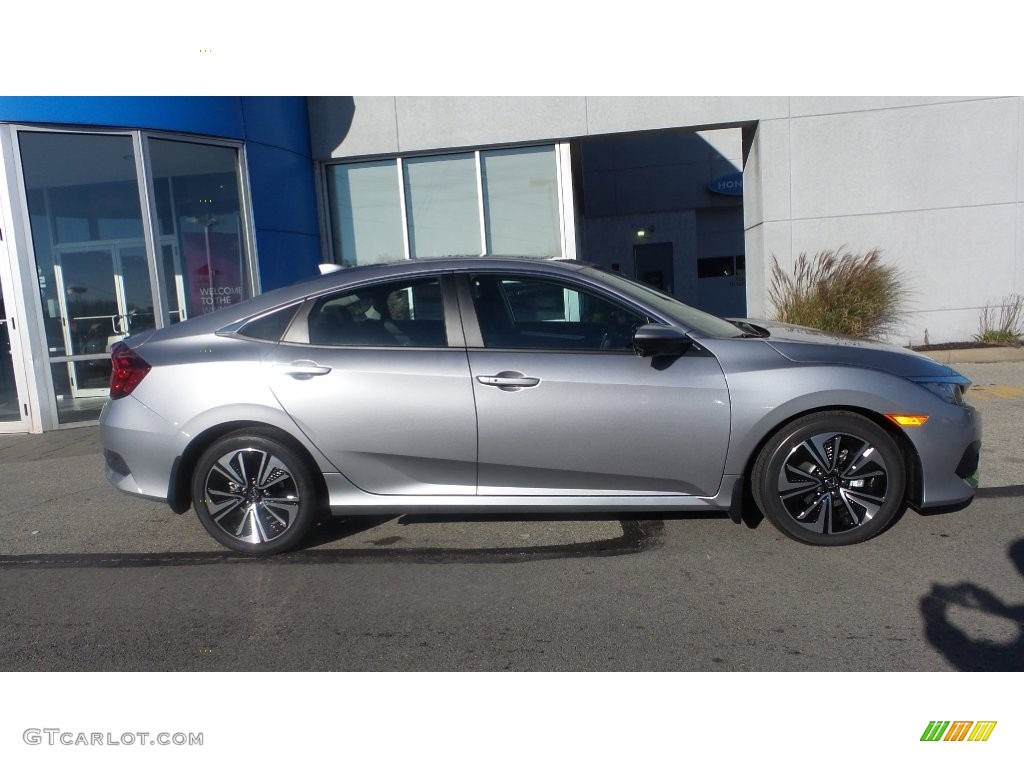 Lunar Silver Metallic 2016 Honda Civic EX-T Sedan Exterior Photo #108923618