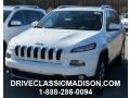 2016 Bright White Jeep Cherokee Limited 4x4  photo #1