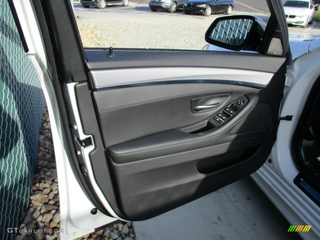 2016 5 Series 535i xDrive Sedan - Alpine White / Black photo #11