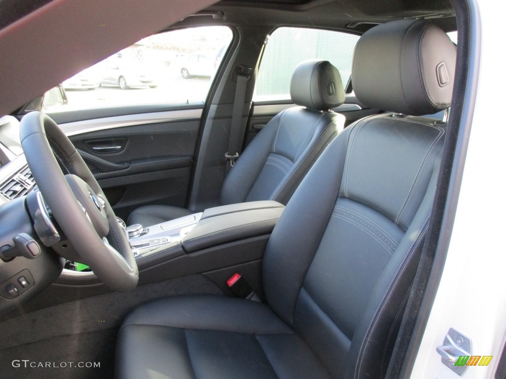 2016 5 Series 535i xDrive Sedan - Alpine White / Black photo #13