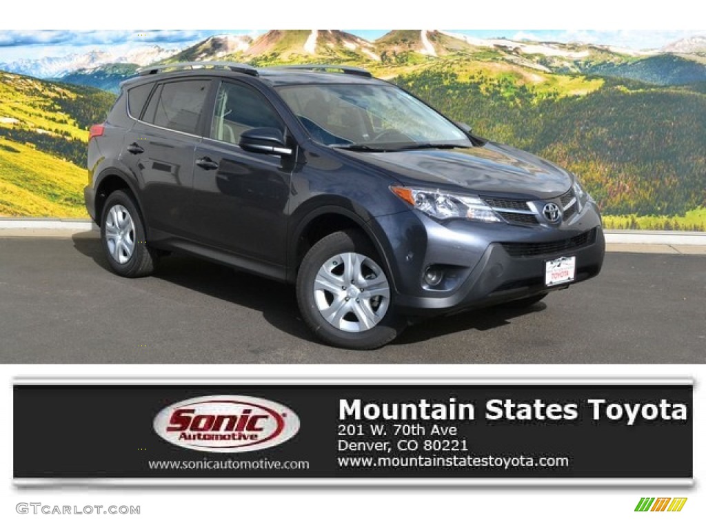 2015 RAV4 LE - Magnetic Gray Metallic / Ash photo #1