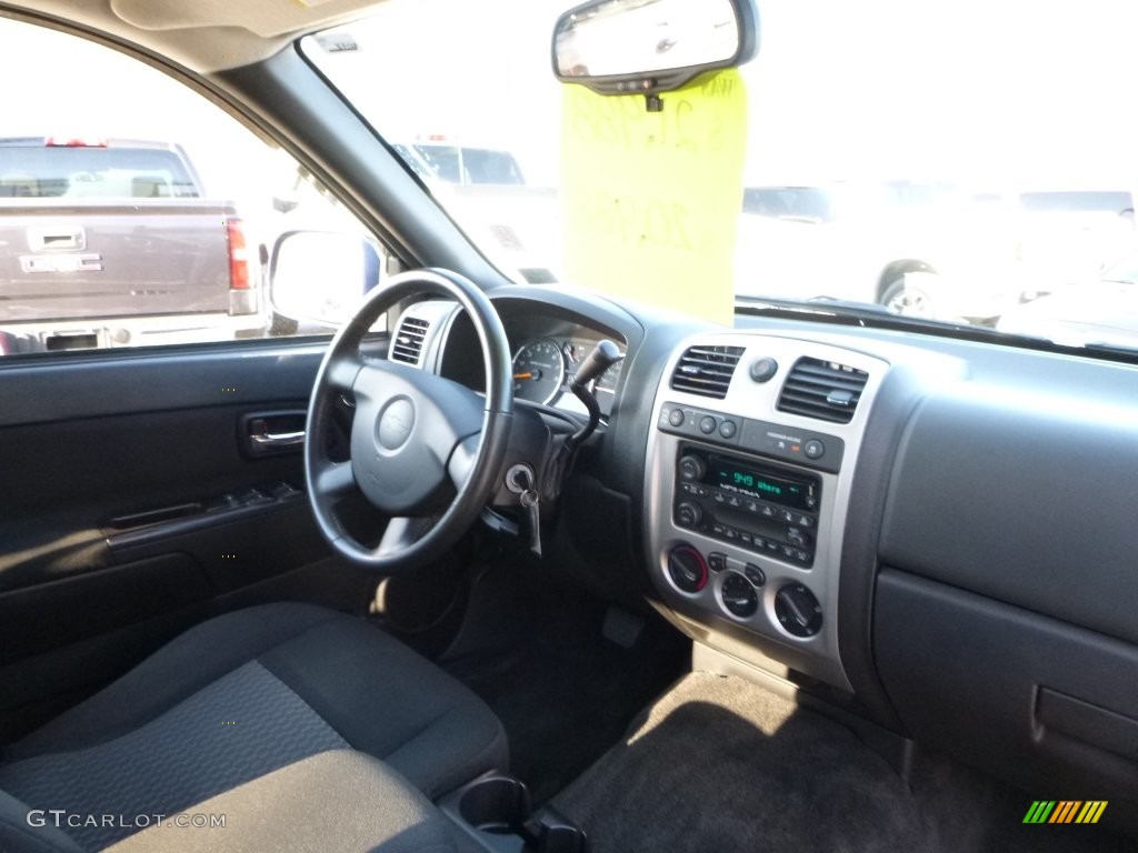 2009 Colorado LT Crew Cab 4x4 - Deep Navy Blue / Light Cashmere photo #10