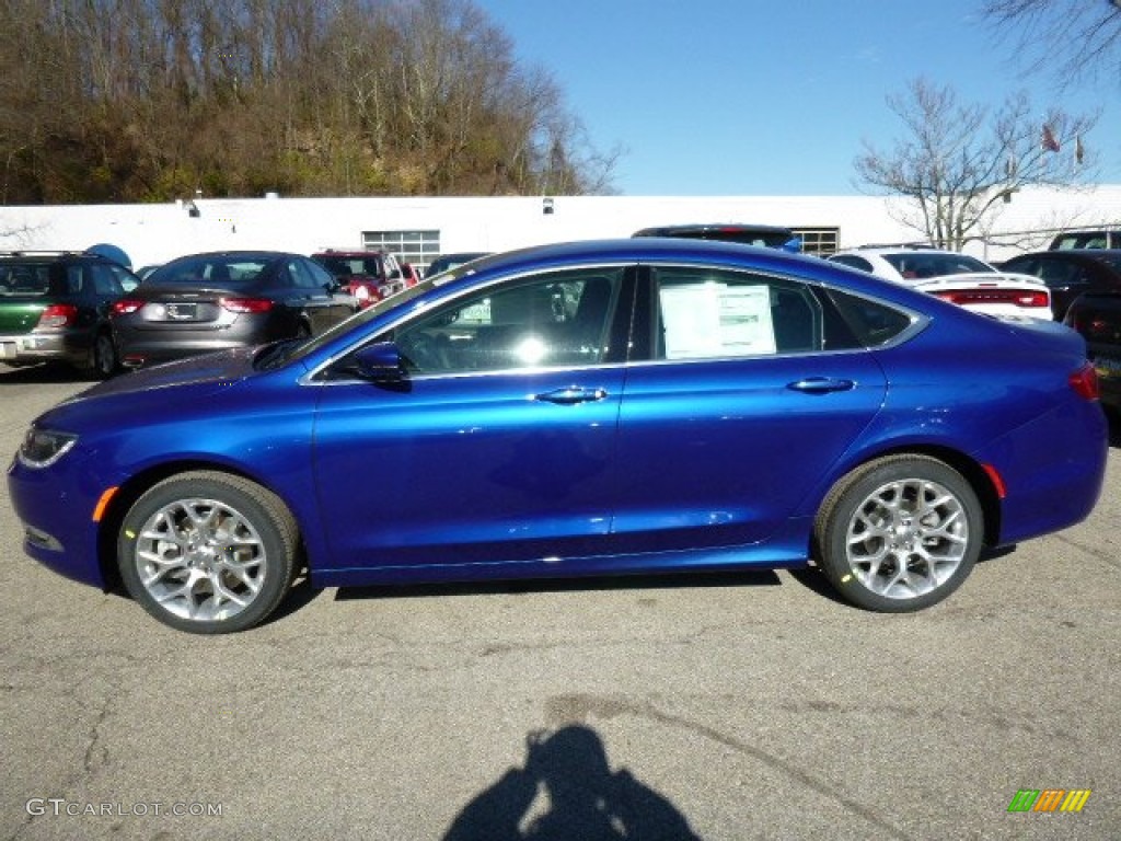 Vivid Blue Pearl 2016 Chrysler 200 C AWD Exterior Photo #108928448