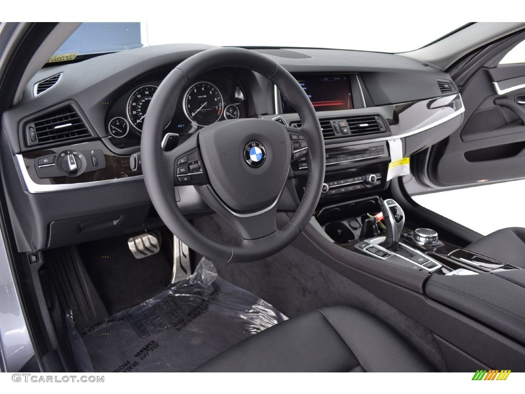 2016 5 Series 528i Sedan - Space Grey Metallic / Black photo #7