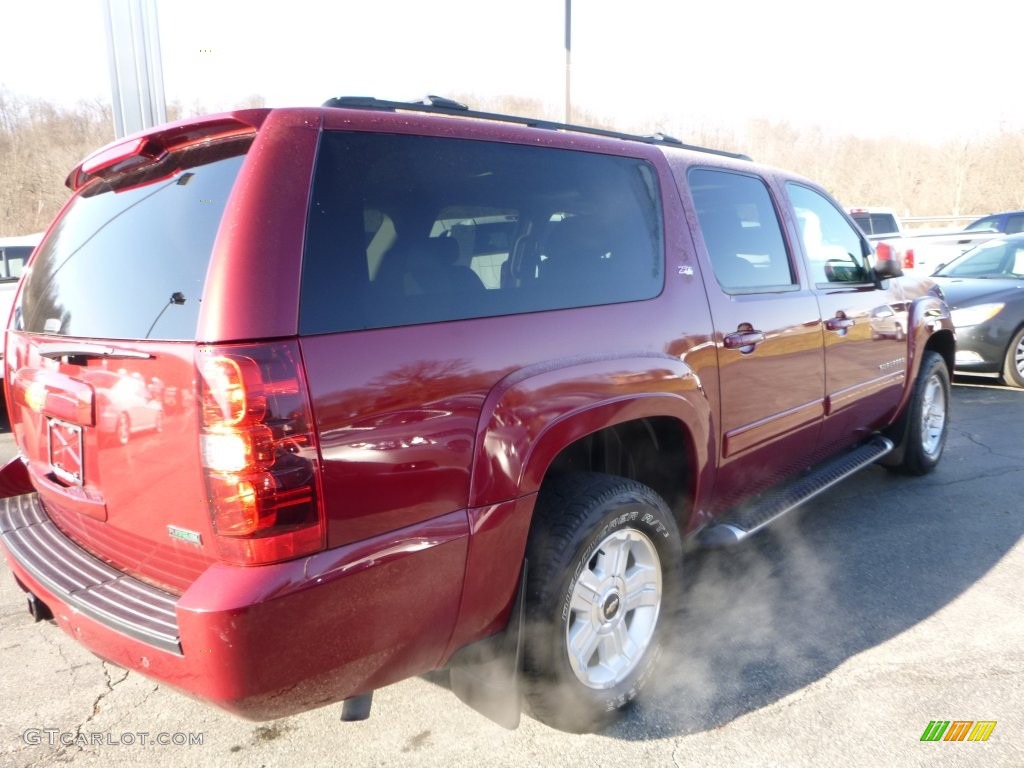 2010 Suburban LT 4x4 - Red Jewel Tintcoat / Ebony photo #7