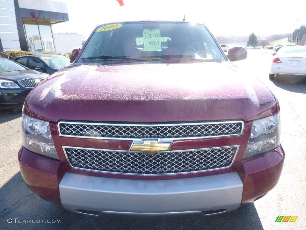 2010 Suburban LT 4x4 - Red Jewel Tintcoat / Ebony photo #12