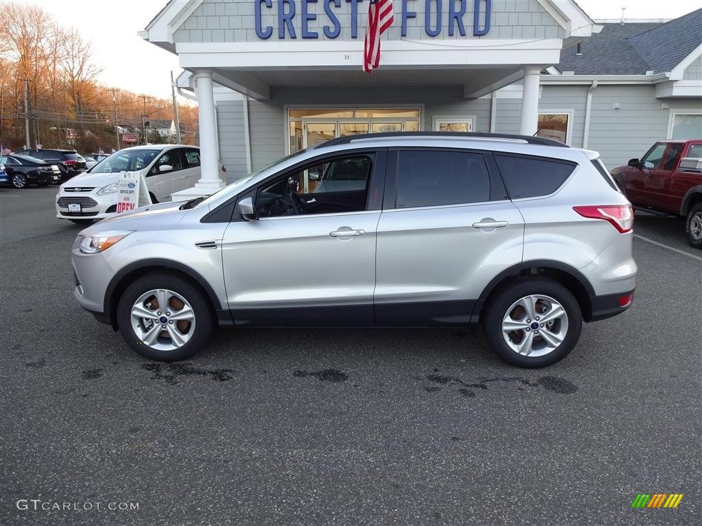 2016 Escape SE 4WD - Ingot Silver Metallic / Charcoal Black photo #4