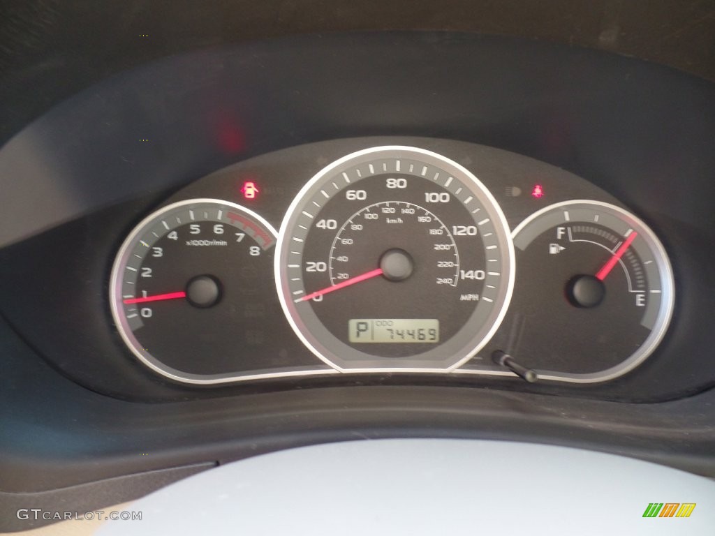 2008 Impreza 2.5i Sedan - Lightning Red / Ivory photo #20