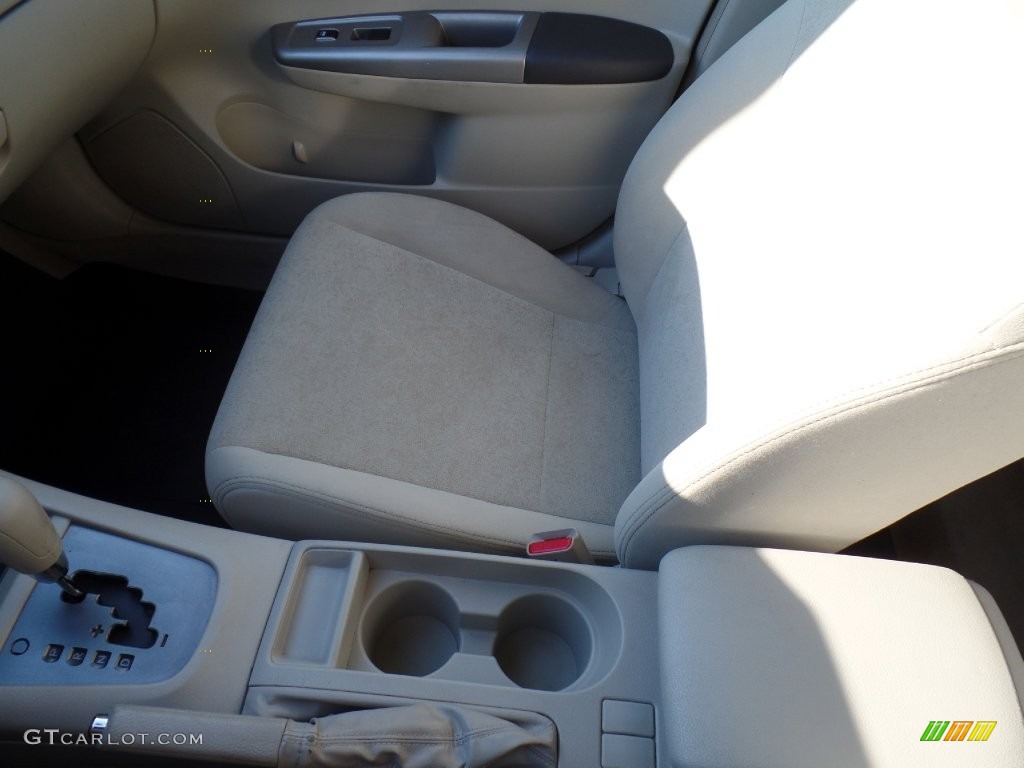 2008 Impreza 2.5i Sedan - Lightning Red / Ivory photo #23