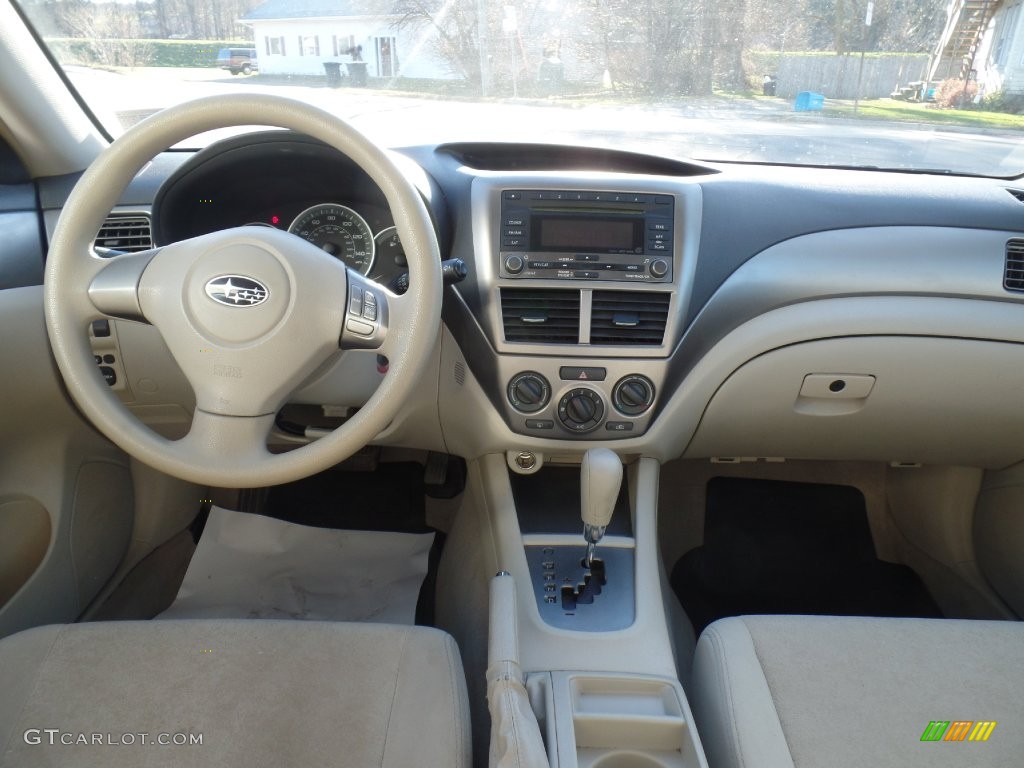 2008 Impreza 2.5i Sedan - Lightning Red / Ivory photo #26