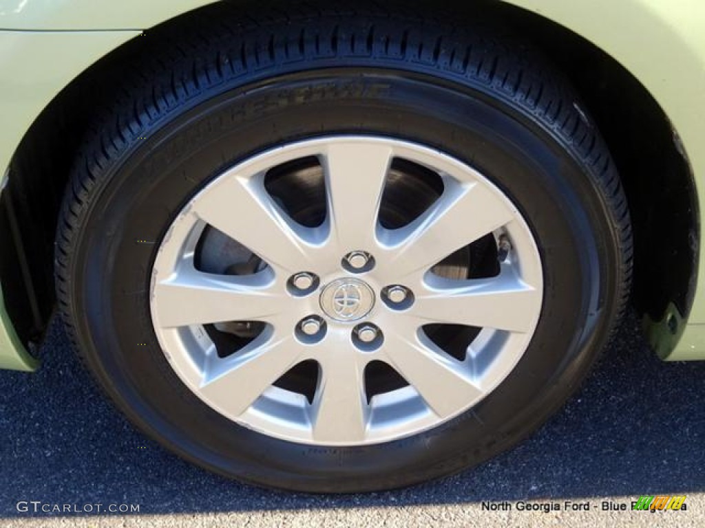 2007 Camry Hybrid - Jasper Green Pearl / Bisque photo #9