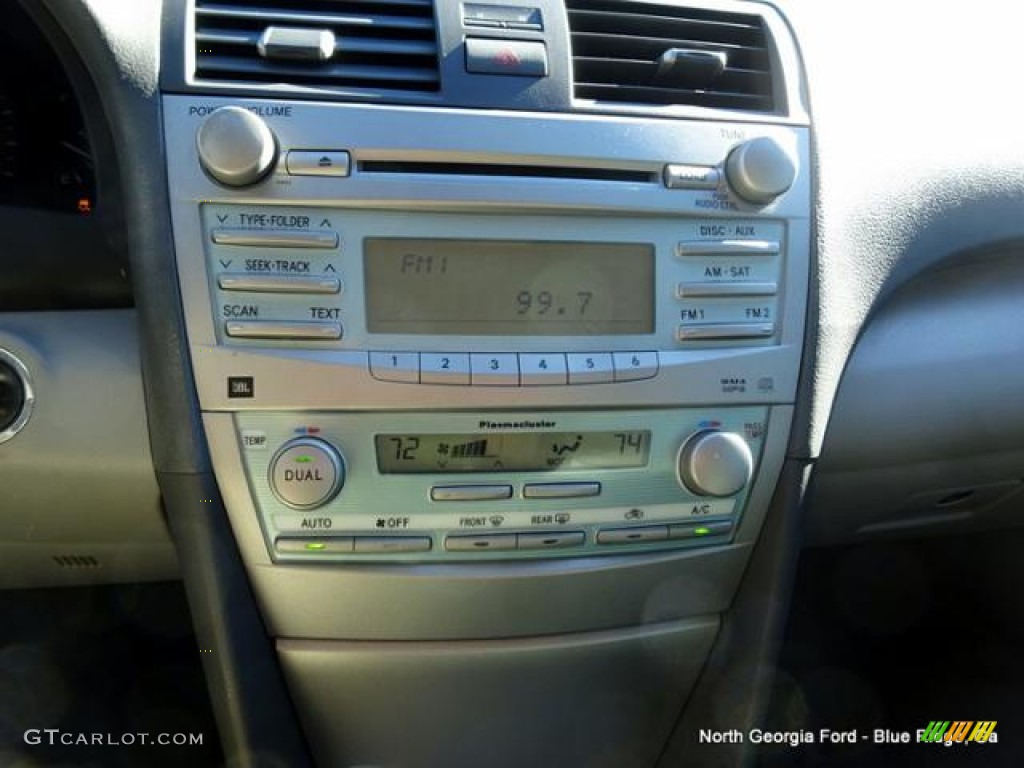 2007 Camry Hybrid - Jasper Green Pearl / Bisque photo #20