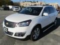 2016 Summit White Chevrolet Traverse LTZ  photo #2