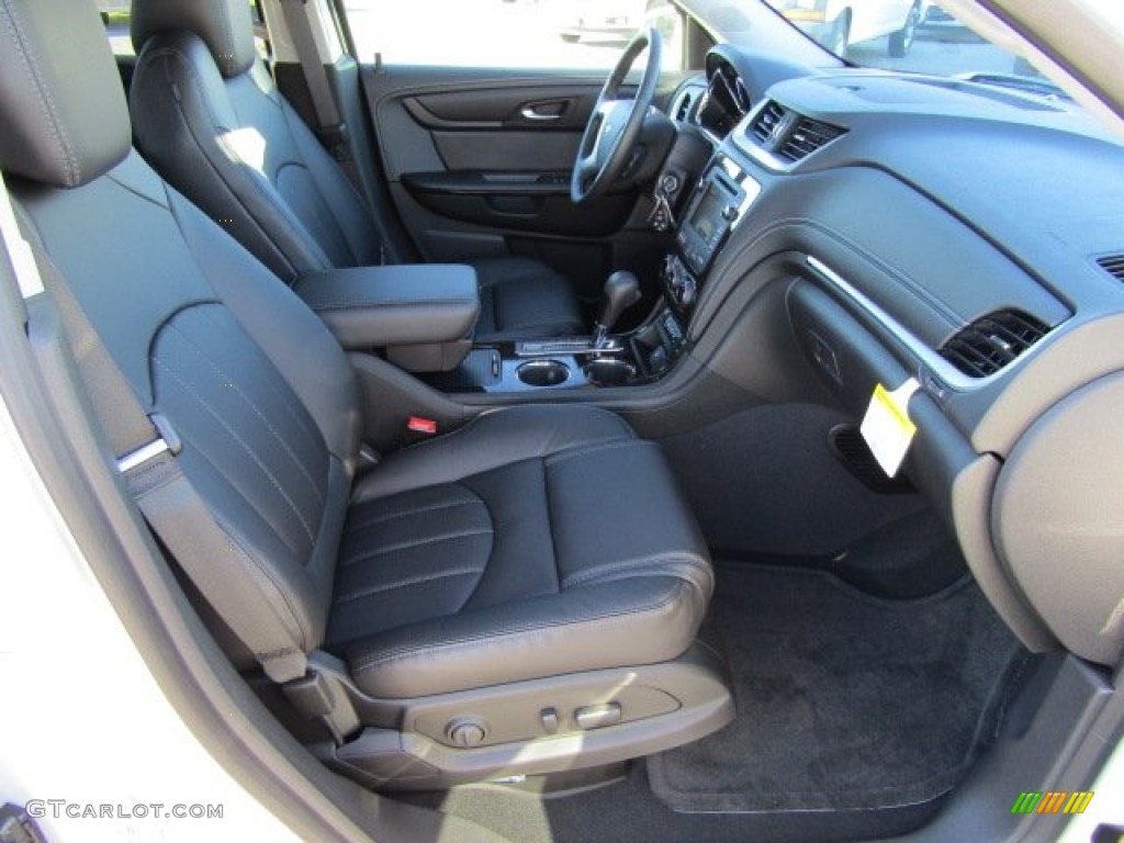 2016 Traverse LTZ - Summit White / Ebony photo #22