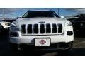 2016 Bright White Jeep Cherokee Limited 4x4  photo #2