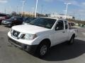 Avalanche White - Frontier XE King Cab Photo No. 4