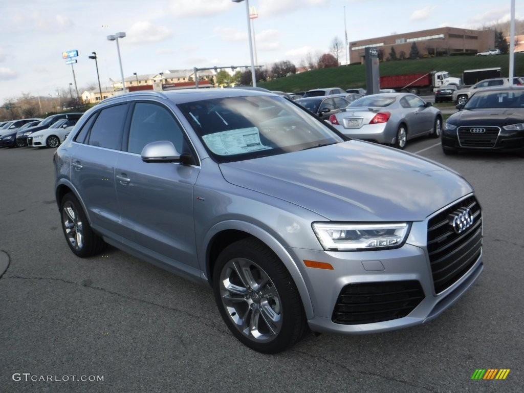 Florett Silver Metallic 2016 Audi Q3 2.0 TSFI Prestige quattro Exterior Photo #108941152