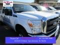 2016 Oxford White Ford F250 Super Duty XL Crew Cab 4x4  photo #1