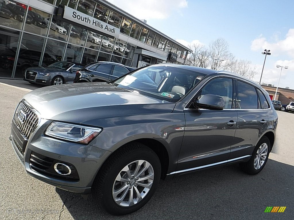 2016 Q5 2.0 TFSI Premium quattro - Monsoon Gray Metallic / Black photo #1