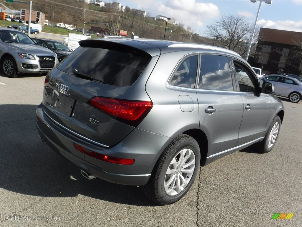 2016 Q5 2.0 TFSI Premium quattro - Monsoon Gray Metallic / Black photo #12