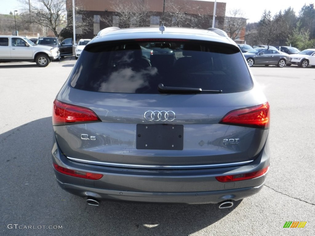 2016 Q5 2.0 TFSI Premium quattro - Monsoon Gray Metallic / Black photo #14
