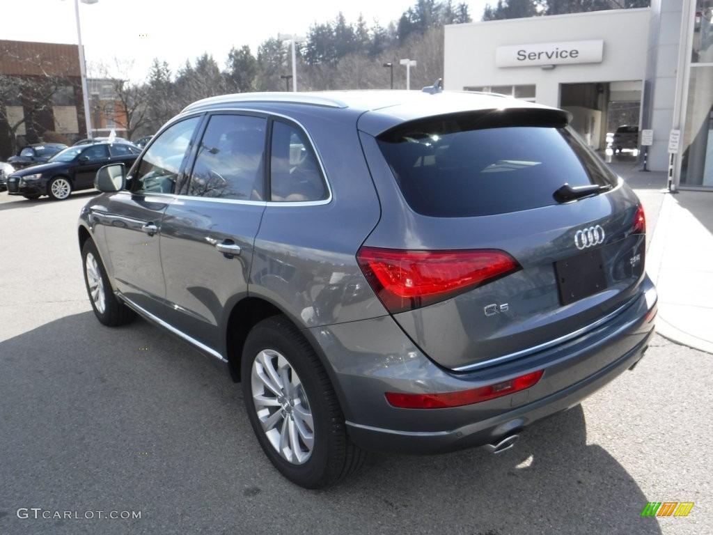 2016 Q5 2.0 TFSI Premium quattro - Monsoon Gray Metallic / Black photo #15