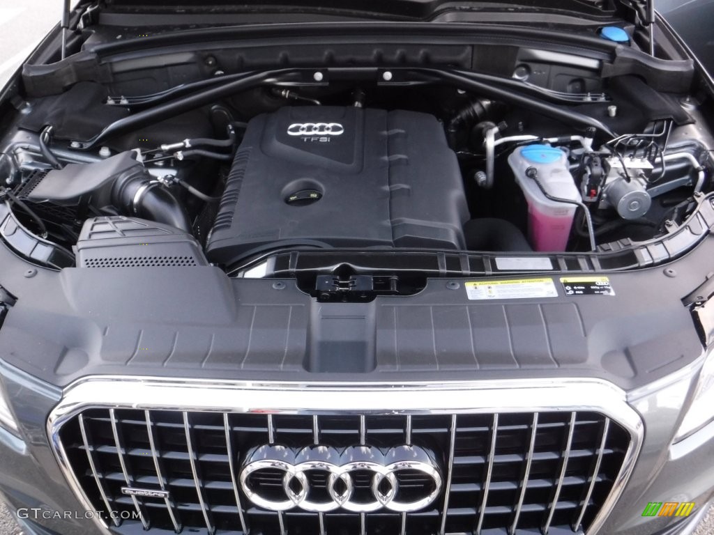 2016 Q5 2.0 TFSI Premium quattro - Monsoon Gray Metallic / Black photo #17