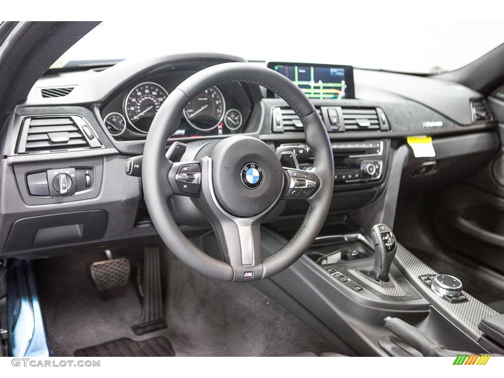 Black Interior 2016 BMW 4 Series 435i Coupe Photo #108942372
