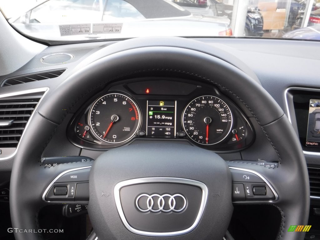 2016 Q5 2.0 TFSI Premium quattro - Monsoon Gray Metallic / Black photo #30