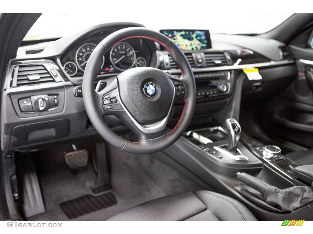 Black Interior 2016 BMW 4 Series 428i Coupe Photo #108942793