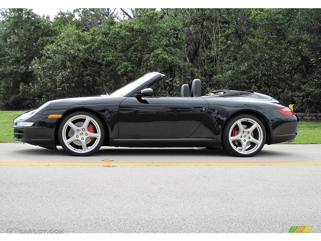 Black 2005 Porsche 911 Carrera S Cabriolet Exterior Photo #108942913