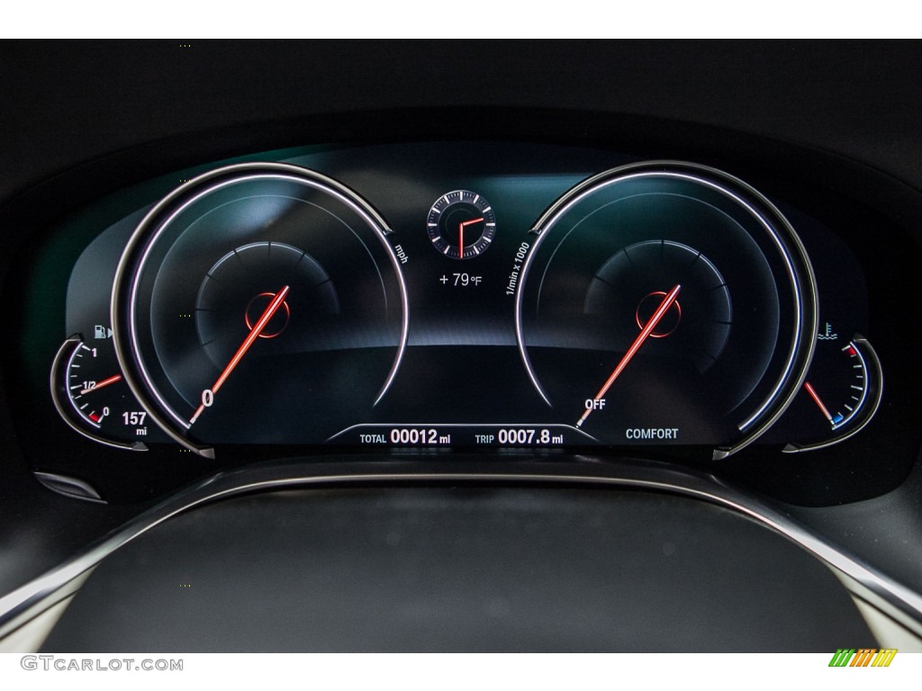 2016 BMW 7 Series 750i xDrive Sedan Gauges Photo #108943222