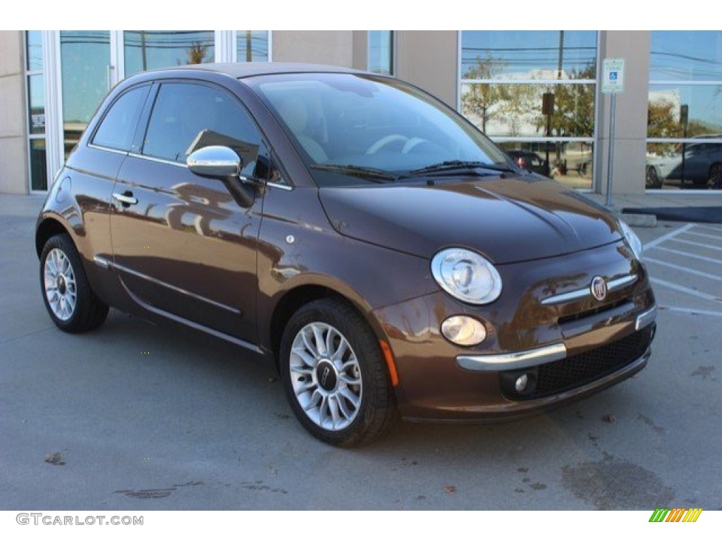 2013 500 c cabrio Lounge - Espresso (Brown) / Marrone/Avorio (Brown/Ivory) photo #2