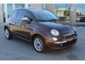 2013 Espresso (Brown) Fiat 500 c cabrio Lounge  photo #2