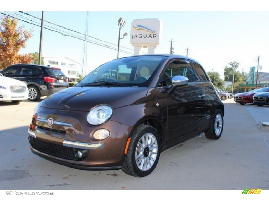 2013 500 c cabrio Lounge - Espresso (Brown) / Marrone/Avorio (Brown/Ivory) photo #7