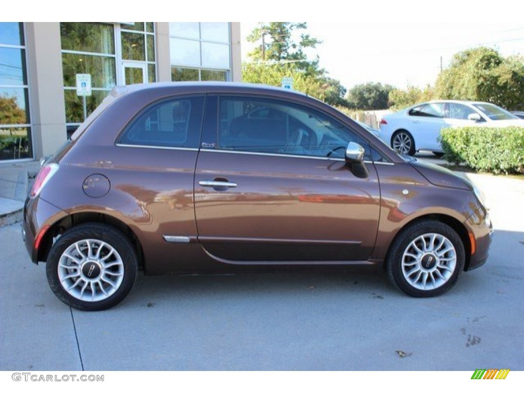 2013 500 c cabrio Lounge - Espresso (Brown) / Marrone/Avorio (Brown/Ivory) photo #12