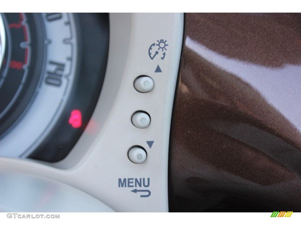 2013 500 c cabrio Lounge - Espresso (Brown) / Marrone/Avorio (Brown/Ivory) photo #23