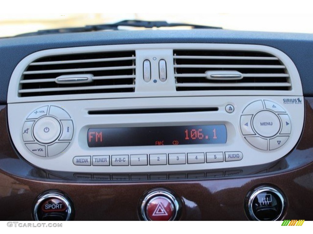 2013 500 c cabrio Lounge - Espresso (Brown) / Marrone/Avorio (Brown/Ivory) photo #24
