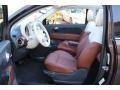 2013 Espresso (Brown) Fiat 500 c cabrio Lounge  photo #32