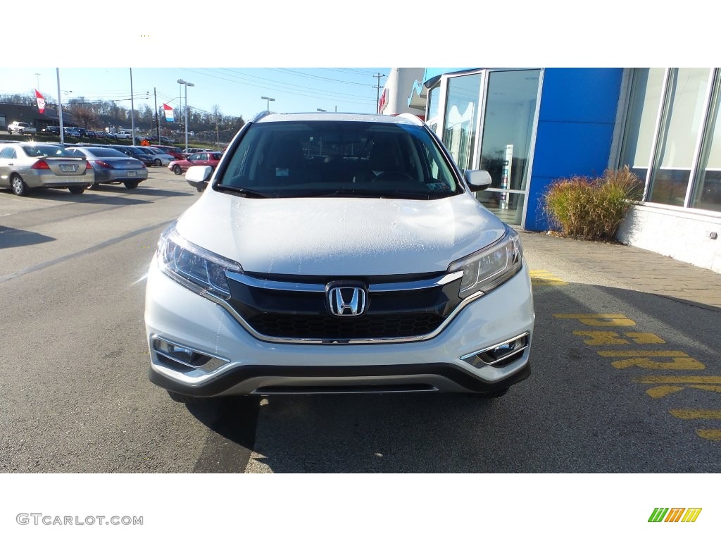 2016 CR-V EX-L AWD - White Diamond Pearl / Black photo #3