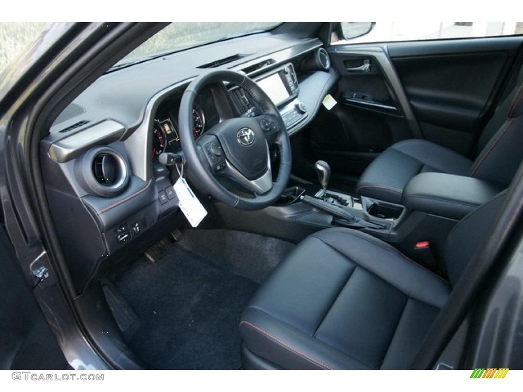 Black Interior 2016 Toyota RAV4 SE AWD Photo #108945064