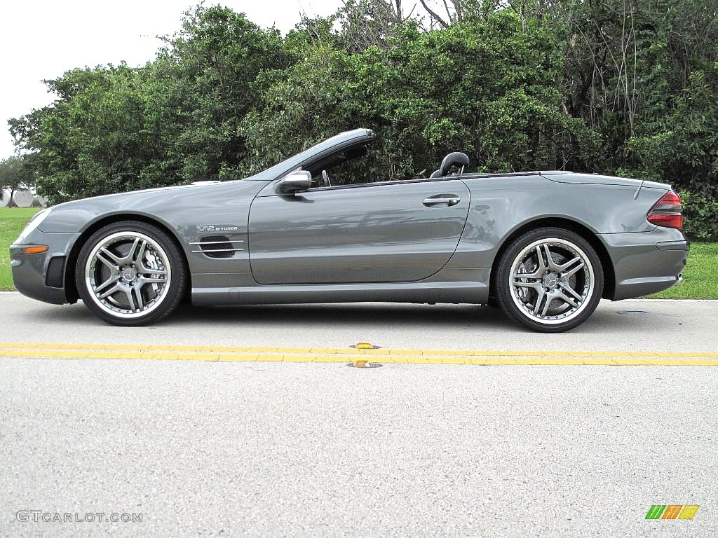 Pewter Metallic 2006 Mercedes-Benz SL 65 AMG Roadster Exterior Photo #108945367