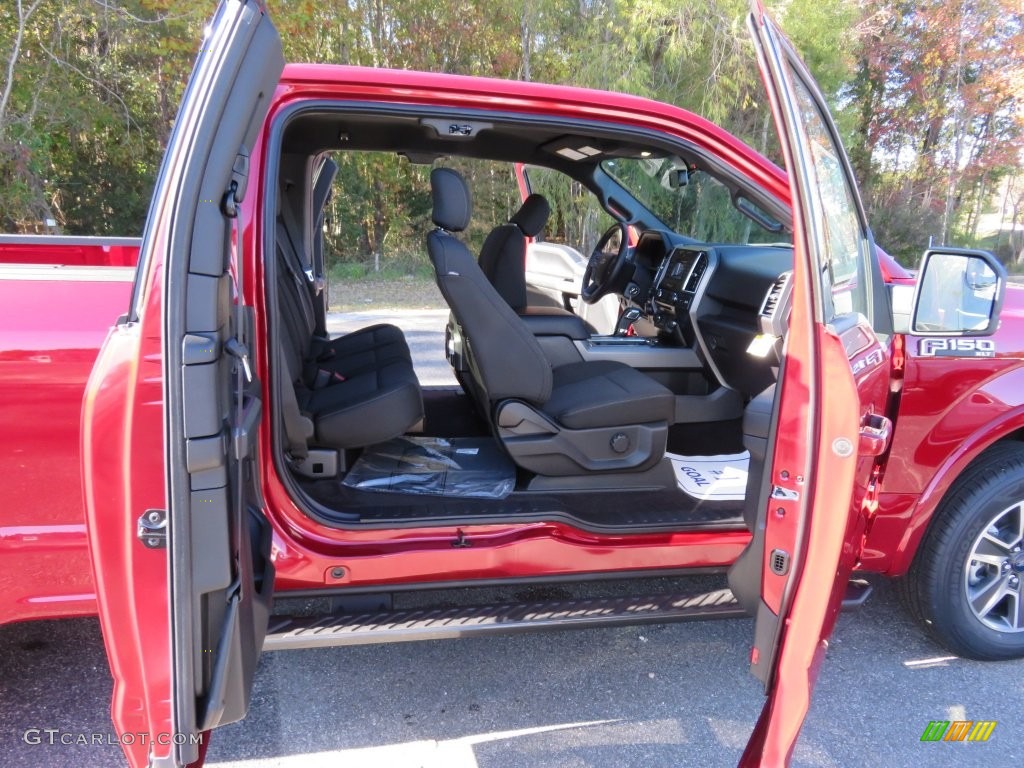 2016 F150 XLT SuperCab - Ruby Red / Black photo #23