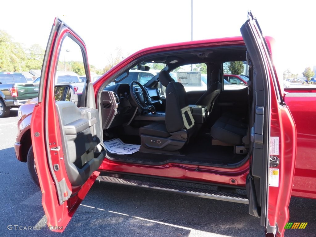 2016 F150 XLT SuperCab - Ruby Red / Black photo #24